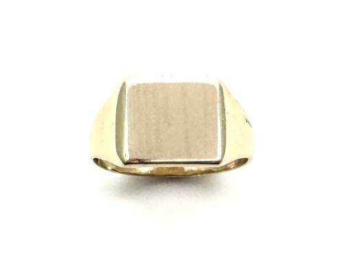 9ct Yellow Gold Square Signet Ring