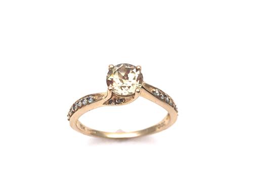 9ct Alexandrite & Csarite Ring