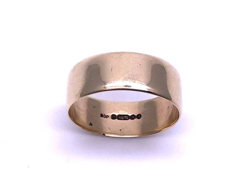 9ct Yellow Gold Plain Wedding Ring
