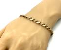 9ct Yellow Gold Flat Curb Bracelet