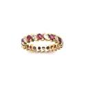 18ct Ruby & Diamond Eternity Ring