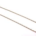 9ct Yellow Gold Hayseed Chain 18 inches