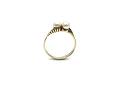 9ct Yellow Gold Pearl 2 Stone Ring