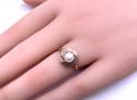 9ct Yellow Gold Pearl Solitaire Ring