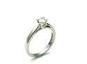 Platinum Diamond Solitaire Ring 0.22ct