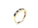 9ct Sapphire & Diamond Eternity Ring