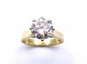 18ct Diamond Solitaire Ring Est. 3.05ct