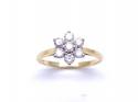 18ct Diamond Cluster Ring Est 0.40ct