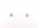 9ct Yellow Gold CZ Stud Earrings