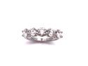 18ct White Gold Diamond 5 Stone Ring 1.53ct