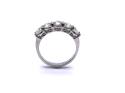 18ct White Gold Diamond 5 Stone Ring 1.53ct