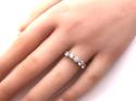 18ct White Gold Diamond 5 Stone Ring 1.53ct