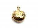 9ct Yellow Gold Domed Locket