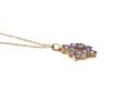 9ct Yellow Gold Tanzanite Pendant