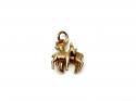 9ct Yellow Gold Deer Charm