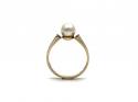9ct Yellow Gold Pearl & Garnet Ring