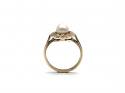 9ct Yellow Gold Pearl Solitaire Ring