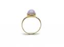 14ct Yellow Gold Jade Solitaire Ring