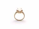 9ct Yellow Gold Opal Solitaire Ring