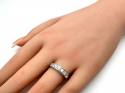 18ct White Gold Diamond 7 Stone Ring