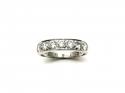 18ct White Gold Diamond 7 Stone Ring