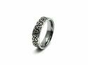 Tungsten Carbide & Steel Overlay Celtic Ring