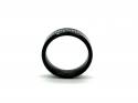 Tungsten Carbide Meteorite Honeycomb Inlay Ring