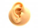 9ct Yellow Gold Ball Stud Earrings 3mm
