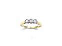 18ct Yellow Gold Diamond 3 Stone