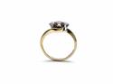 18ct Yellow Gold Diamond 3 Stone Ring