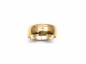 9ct Yellow Gold Plain Wedding Ring