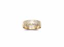 9ct Yellow Gold Patterned Wedding Ring