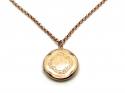 9ct Rose Gold Locket 1918