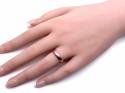 9ct Rose Gold Plain Wedding Ring