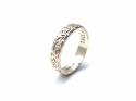 9ct Yellow Gold Patterned Wedding Ring