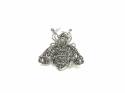 Silver Marcasite Bee Brooch