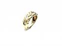 9ct Yellow Gold Plaited Ring