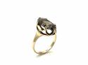 9ct Yellow Gold Smokey Quartz Ring