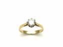 9ct Yellow Gold Diamond Solitaire Ring