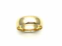 9ct Yellow Gold Wedding Ring 6mm