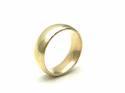 9ct Yellow Gold Wedding Ring 6mm