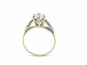 9ct Yellow Gold CZ Solitaire Ring