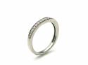 Palladium Diamond Eternity Ring