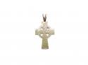 9ct Yellow Gold Celtic Cross Pendant