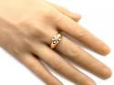 18ct Yellow Gold Diamond Solitaire Ring