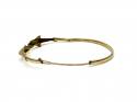 9ct Yellow Gold Dolphin Bangle