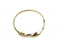 9ct Yellow Gold Dolphin Bangle