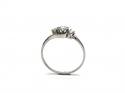 9ct White Gold CZ 3 Stone Ring