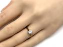 9ct Yellow Gold CZ Solitaire Ring