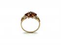 9ct Yellow Gold Citrine Cluster Ring